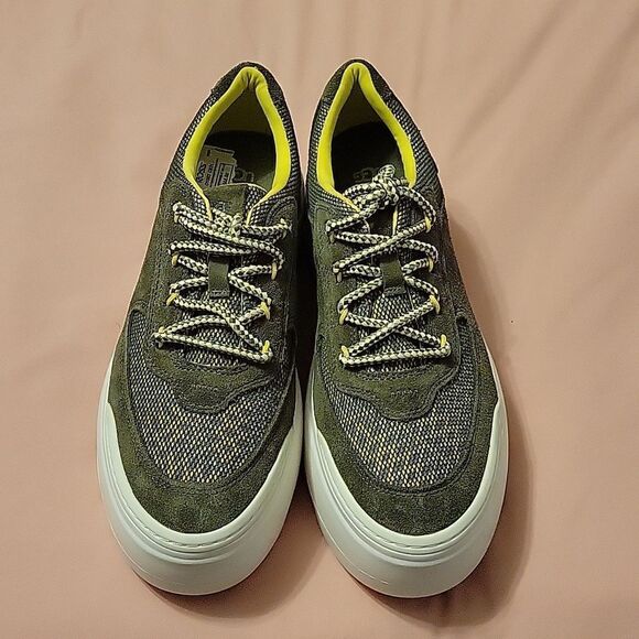BRAND NEW UGG MARIN MEGA LACE HERITAGE BRAID PLATFORM SNEAKERS S2 - Picture 3 of 16